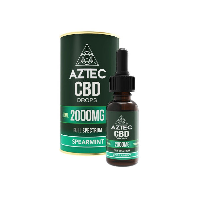 Aztec CBD Full Spectrum Hemp Oil 2000mg CBD 10ml