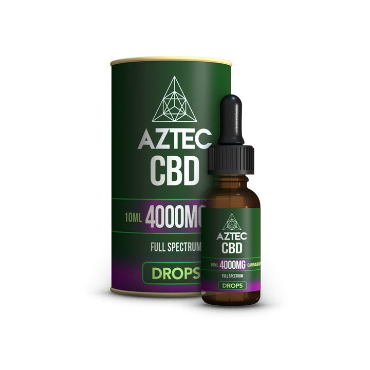 Aztec CBD Full Spectrum Hemp Oil 4000mg CBD 10ml