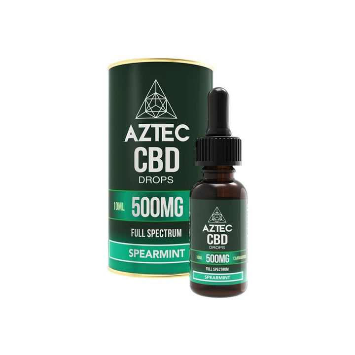 Aztec CBD Full Spectrum Hemp Oil 500mg CBD 10ml