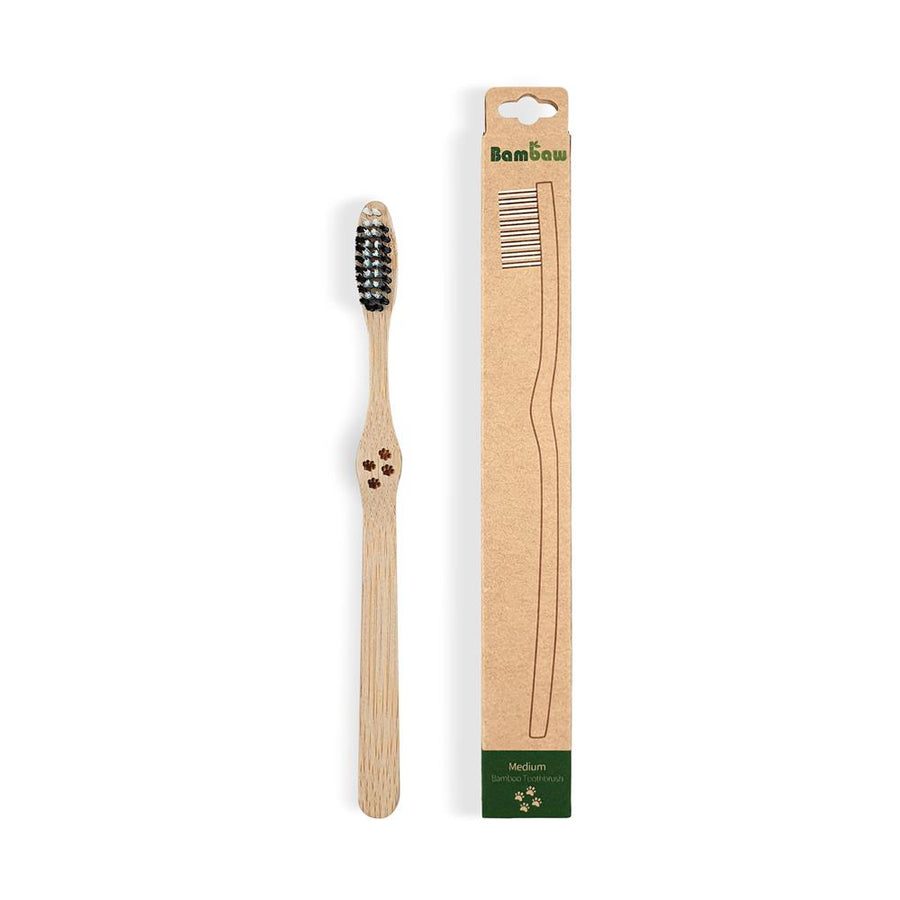 Bambaw | Bamboo toothbrush (1-pack) | Medium