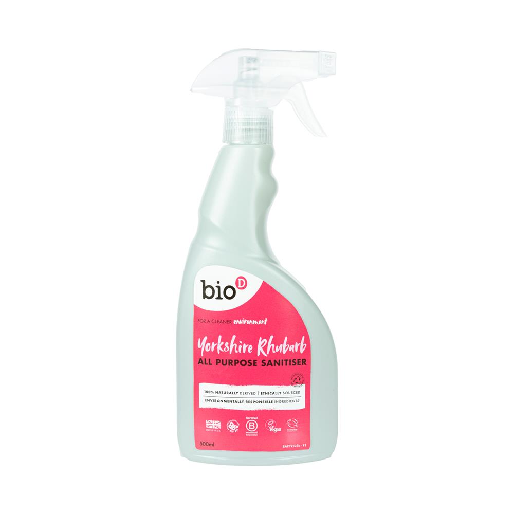 Bio-D Yorkshire Rhubarb All Purpose Sanitiser 500ml