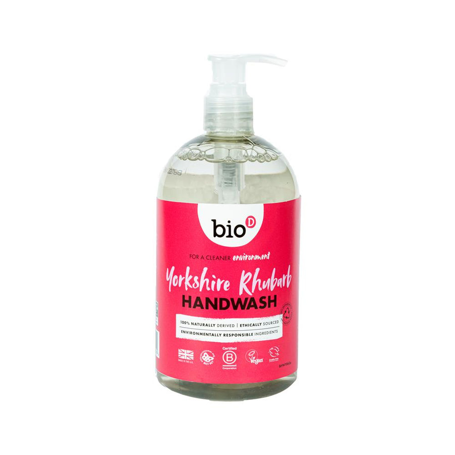 Bio-D Yorkshire Rhubarb Cleansing Hand Wash 500ml