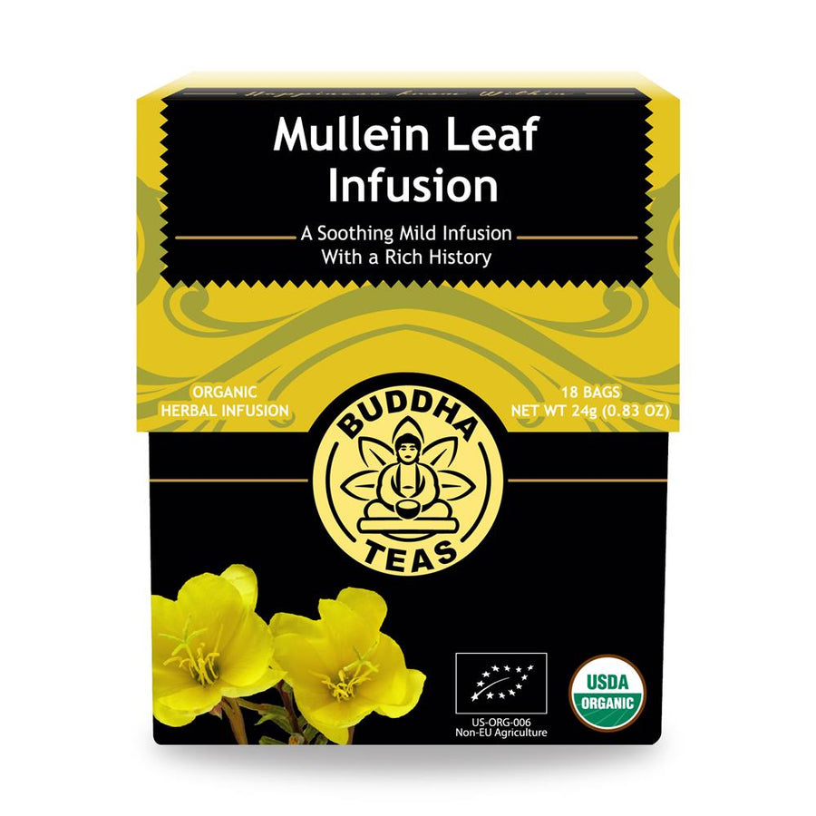 Organic Mullein Leaf Infusion (18 tea bags)