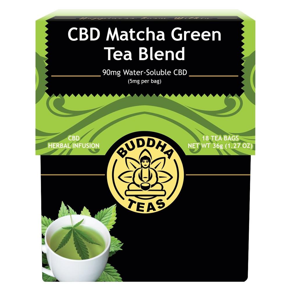 CBD Matcha Green Tea Blend 18 tea bags