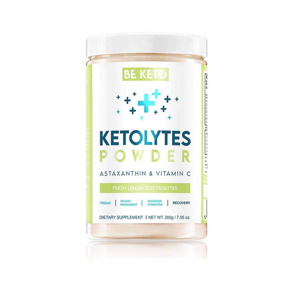 BeKeto - Keto Electrolytes Powder Fresh Lemon 200g