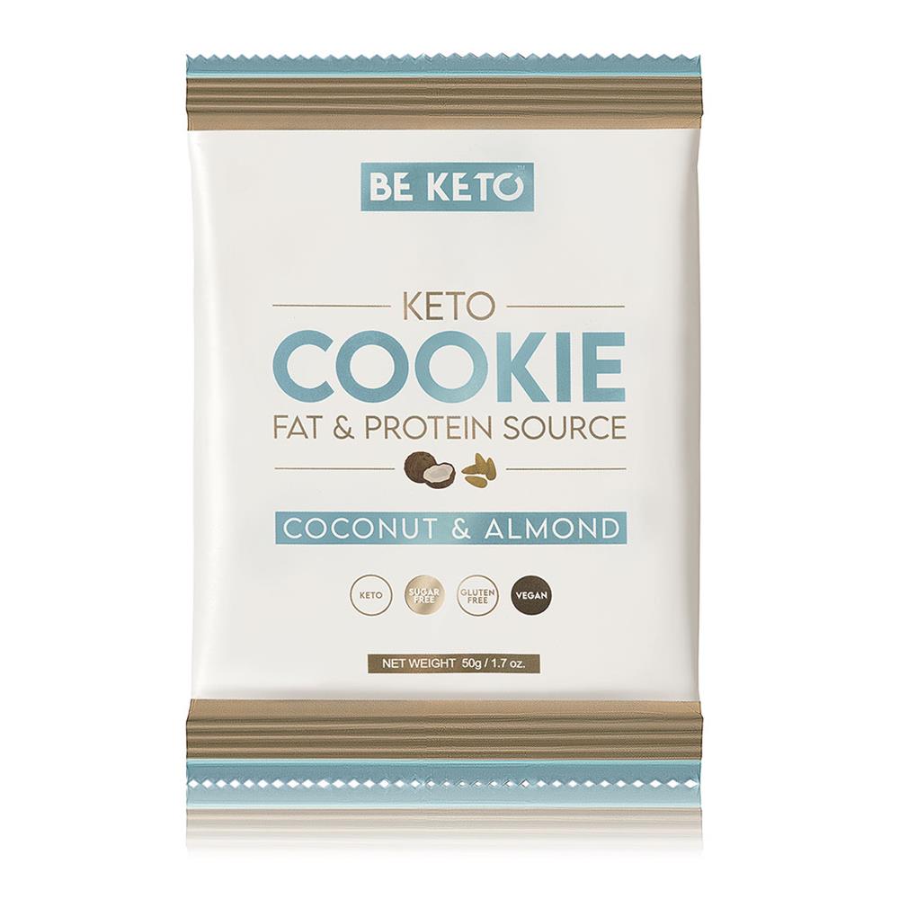 BeKeto Keto Cookie Coconut & Almond 50g