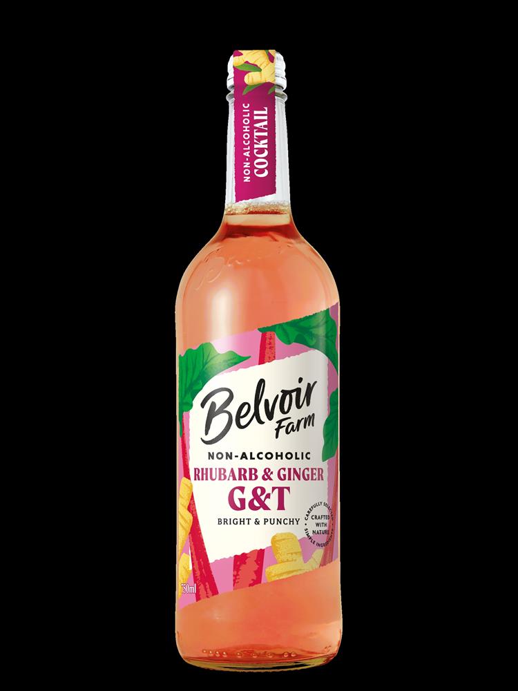 Belvoir Farm Non-Alcoholic Rhubarb & Ginger G & T