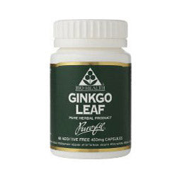 Ginkgo Leaf 60 Capsules