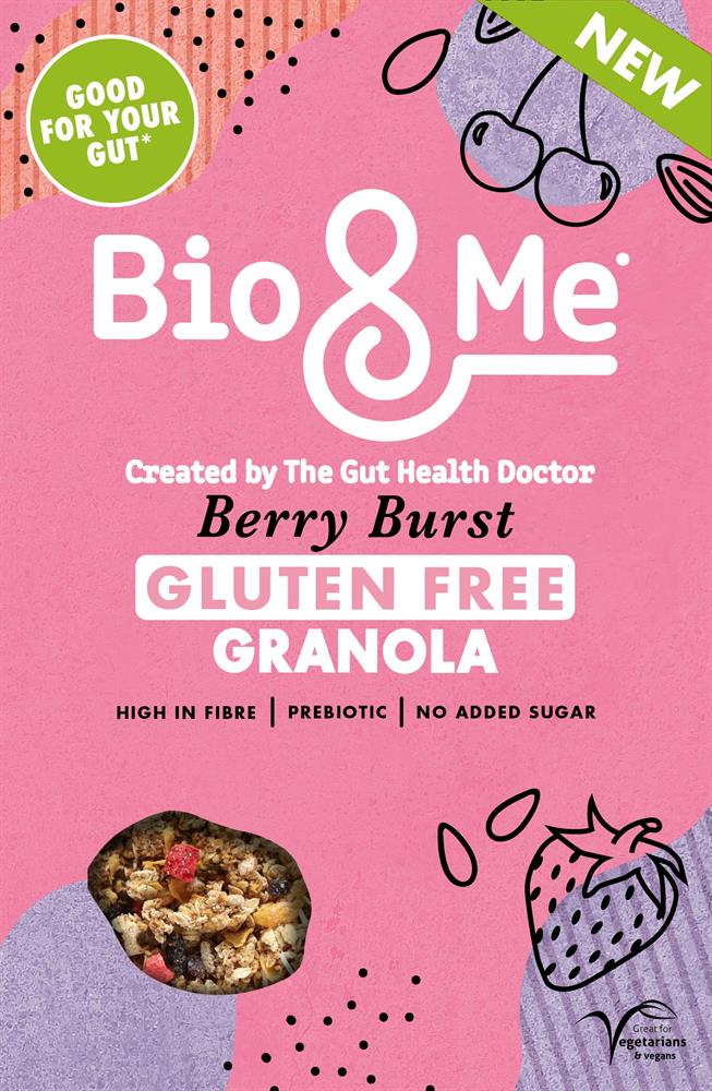 Bio&Me Berry Burst Gut-Loving Gluten Free Granola 350g