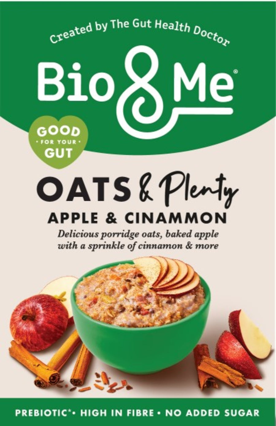 Bio&Me Apple & Cinnamon Gut-Loving Porridge 400g