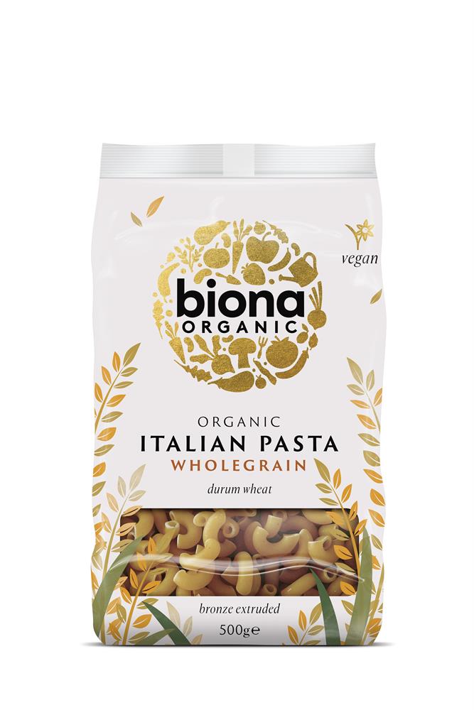 Whole Macaroni Pasta Organic Bronze Extruded 500g