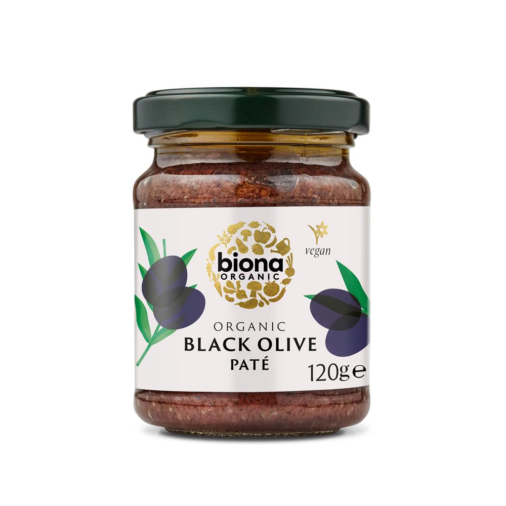 Organic Black Olive Pate 120g