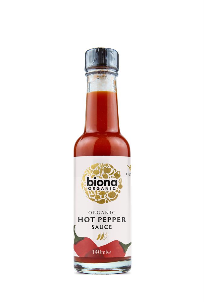 Organic Hot Pepper Sauce 140ml