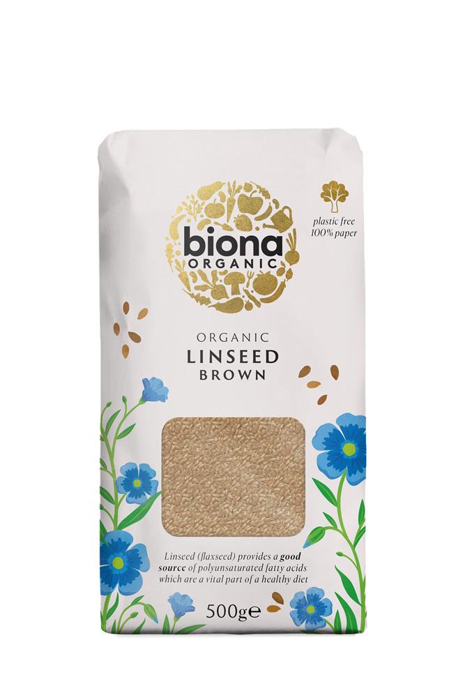 Organic Linseed Brown 500g