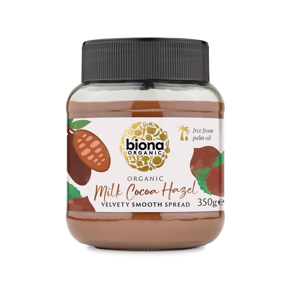 Organic Milk Chocolate Hazelnut Spread 350g