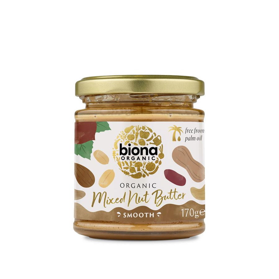 Organic Mixed Nut Butter 170g