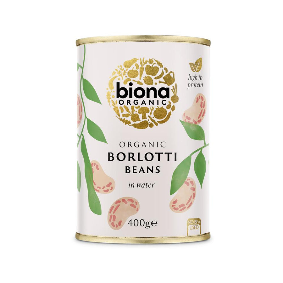 Organic Borlotti Beans 400g