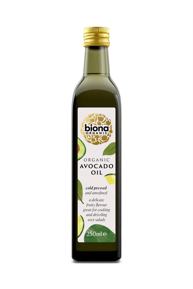 Organic Cold Pressed Avocado Oil 250ml