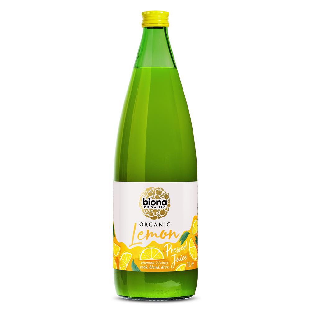 Biona Organic Lemon Juice 1L