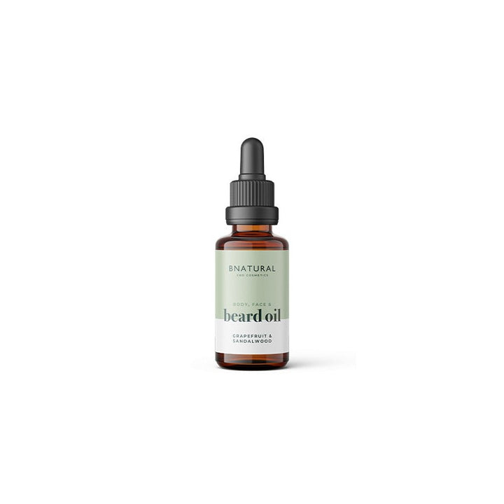 Bnatural 100mg CBD Beard & Face Oil - 30ml