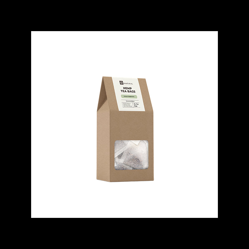 Bnatural Hemp & Peppermint 150mg CBD Tea Bags - 15 Bags