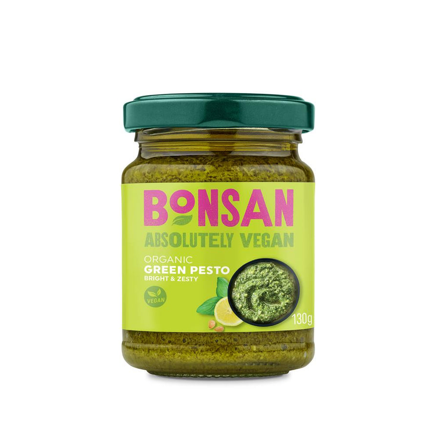 Bonsan Organic Vegan Green Pesto 130g