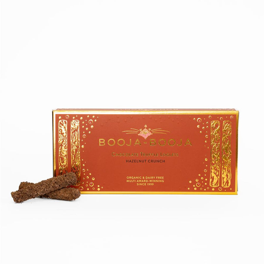 Hazelnut Crunch 10 Truffle Loglets 115g