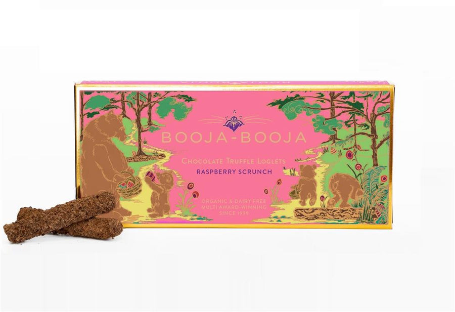 Raspberry Scrunch Chocolate Truffle Loglets 115g