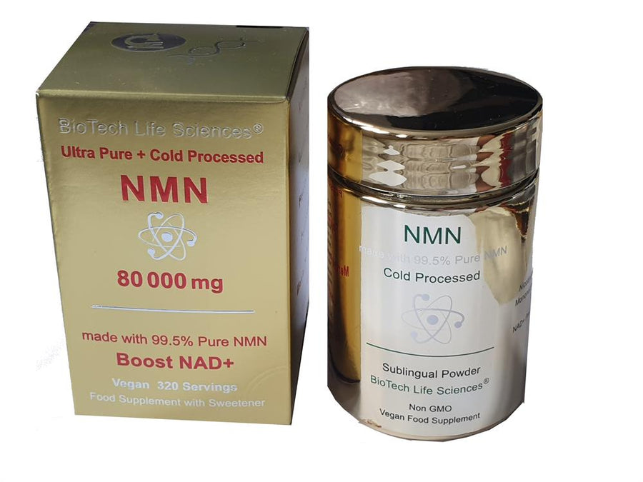 NMN 80 grams Anti-Ageing Boost NAD+ Energy >99% Pure +Citrus