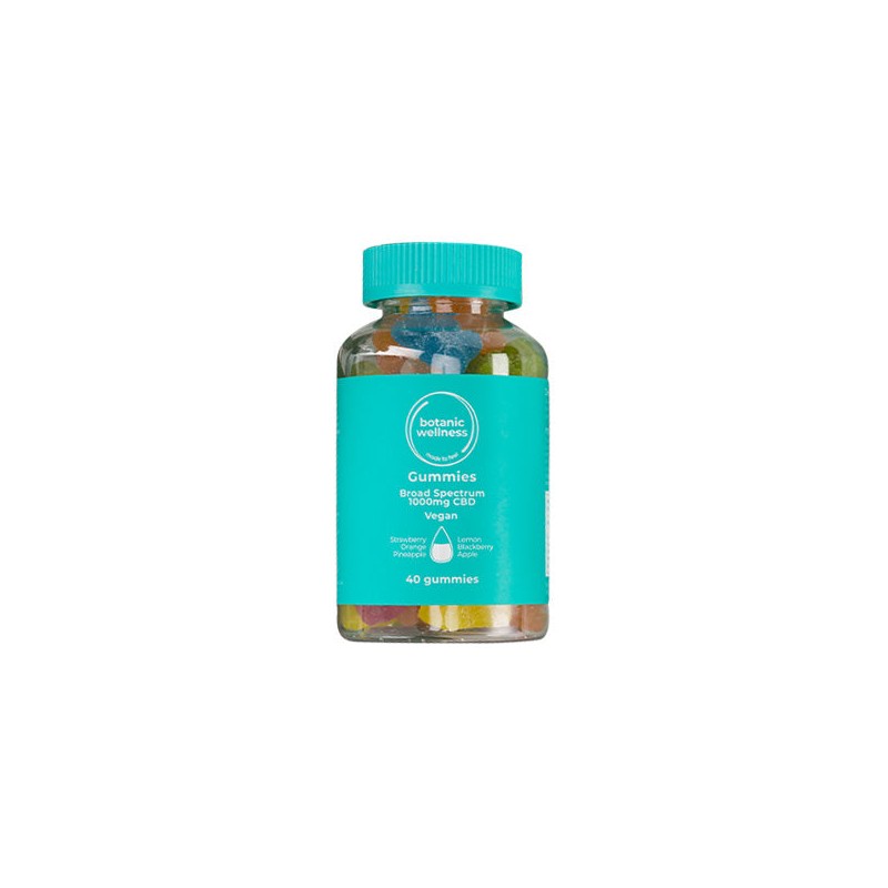 Botanic Wellness 1000mg CBD Gummies - 40 Pieces