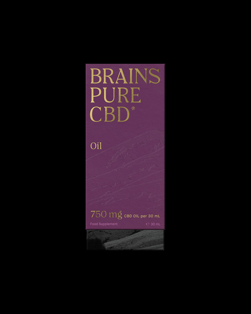 Brains Pure CBD Oil Dropper 1500mg 30ml