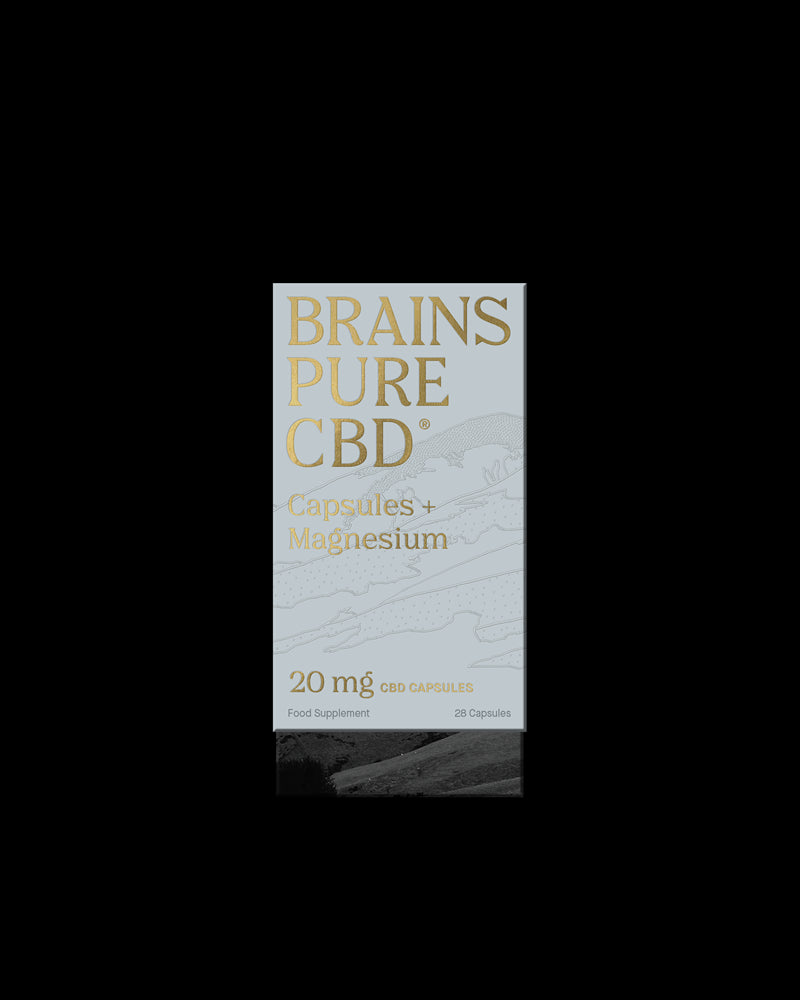 Brains Pure CBD + Magnesium 28