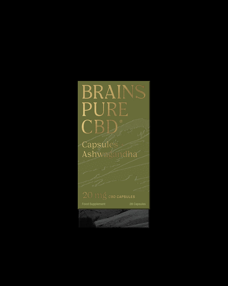 Brains Pure CBD + Ashwaganda 28