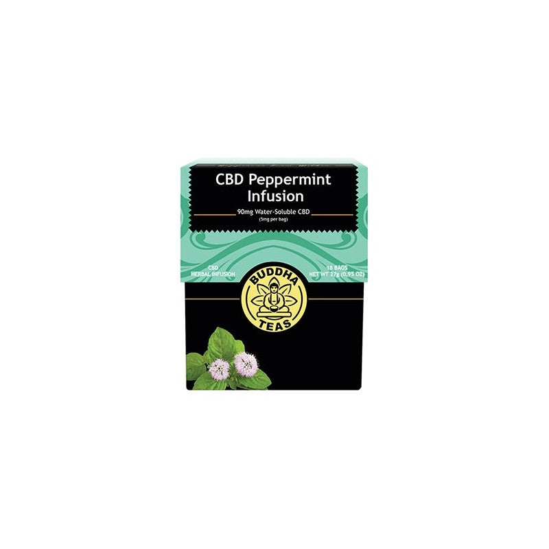 Buddha Teas 5mg CBD Tea Bags - Peppermint Infusion