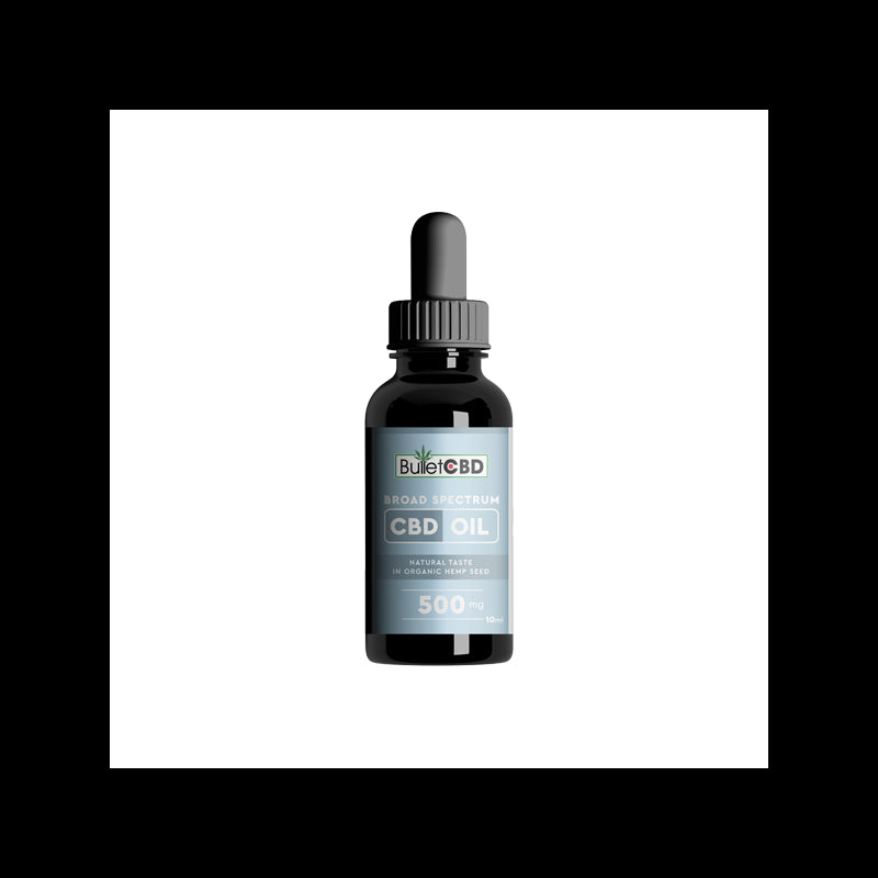 Bullet CBD 500mg Broad Spectrum CBD Oil - 10ml