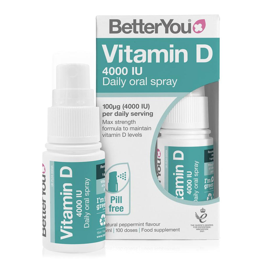 BetterYou Dlux4000 Oral Spray 15ml