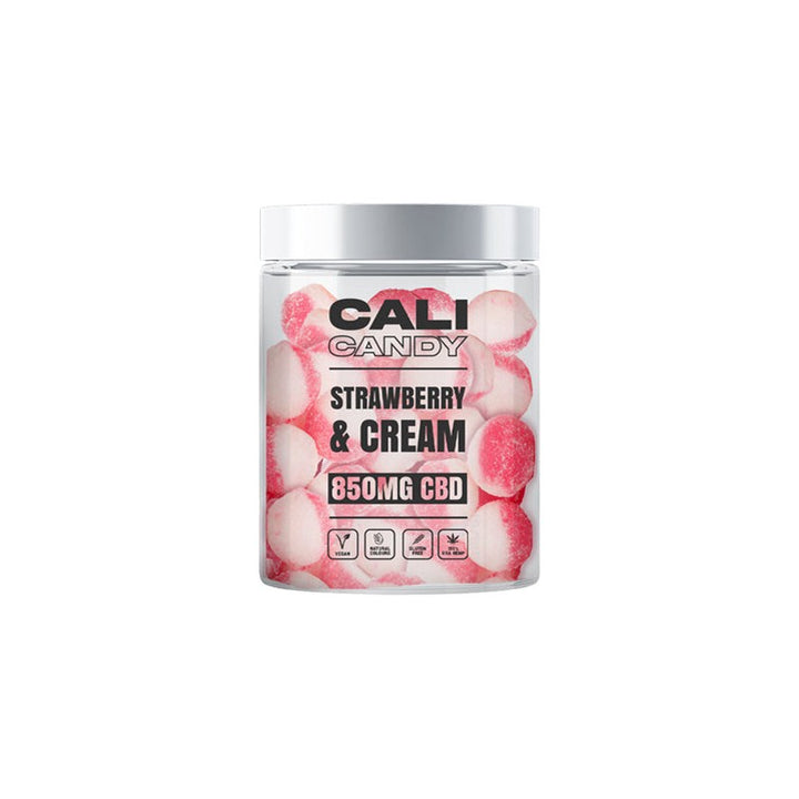 CALI CANDY 850mg Full Spectrum CBD Vegan Sweets (Small) - 10 Flavours