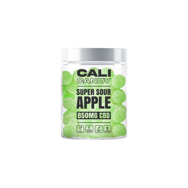 CALI CANDY 850mg Full Spectrum CBD Vegan Sweets (Small) - 10 Flavours