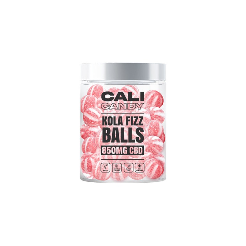 CALI CANDY 850mg Full Spectrum CBD Vegan Sweets (Small) - 10 Flavours