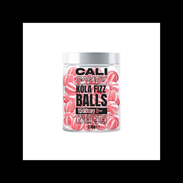 CALI CANDY MAX 1500mg Full Spectrum CBD Vegan Sweets  - 10 Flavours