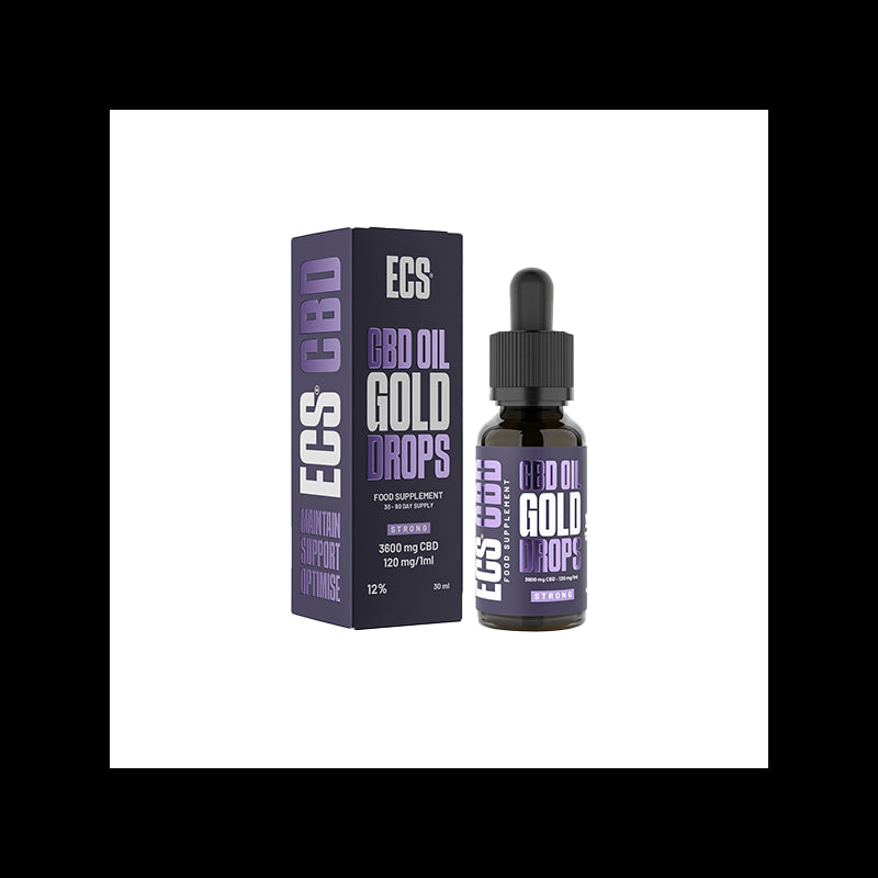 Canavape 3600mg 12% ECS CBD Oil 30ml