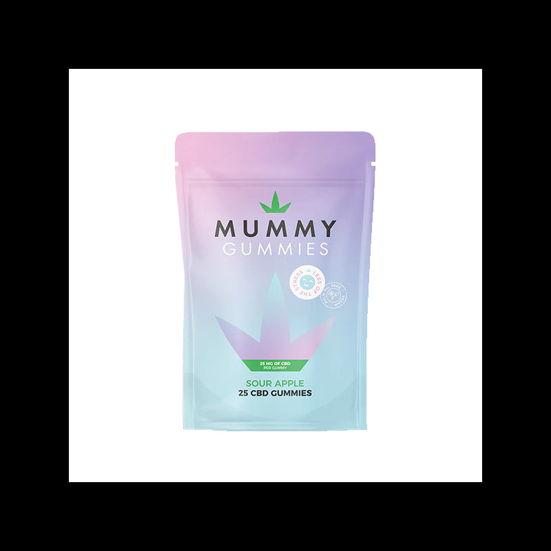 Canax 625mg CBD Mummy Gummies - Sour Apple