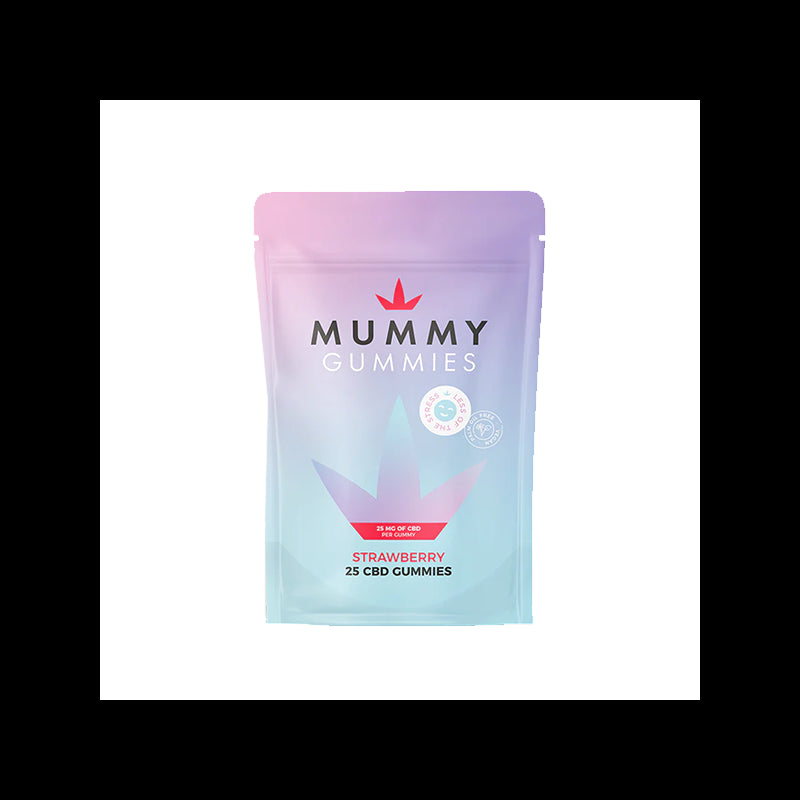 Canax 625mg CBD Mummy Gummies - Strawberry