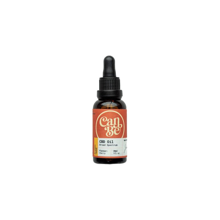 CanBe 1000mg CBD Broad Spectrum Cherry Oil - 30ml (BUY 1 GET 1 FREE)