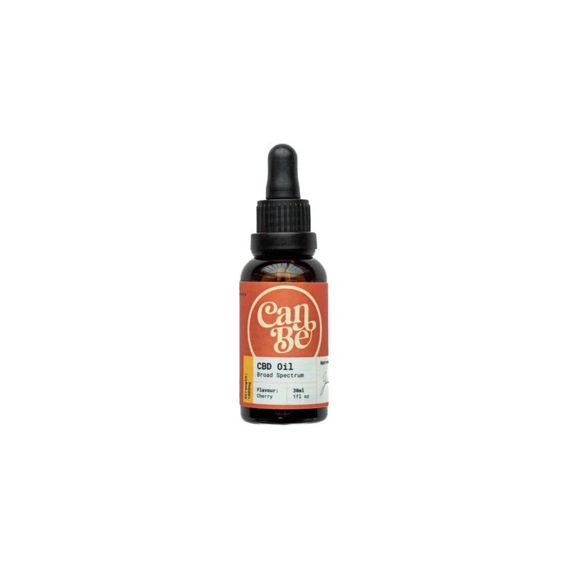 CanBe 1000mg CBD Broad Spectrum Cherry Oil - 30ml (BUY 1 GET 1 FREE)