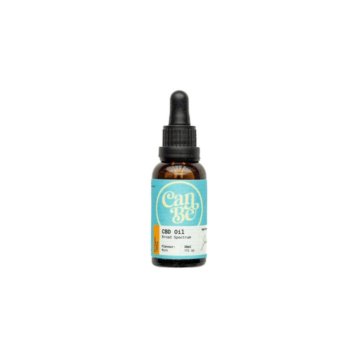 CanBe 1500mg CBD Broad Spectrum Mint Oil - 30ml (BUY 1 GET 1 FREE)