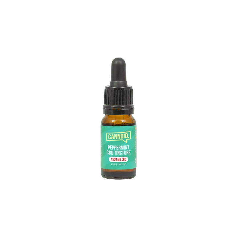 Canndid 1500mg CBD Tincture Oil 10ml - Peppermint