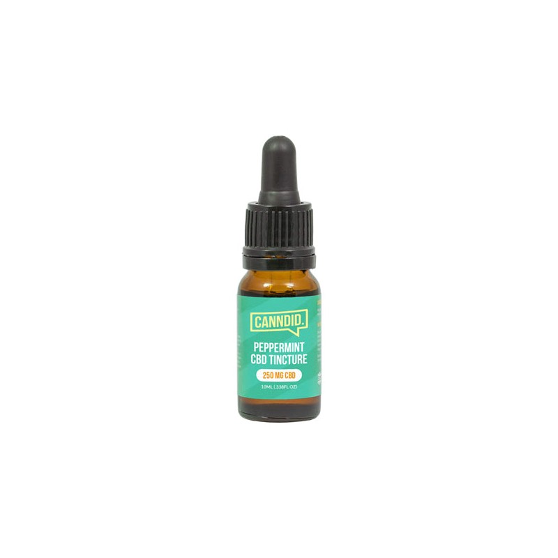 Canndid 250mg CBD Tincture Oil 10ml - Peppermint