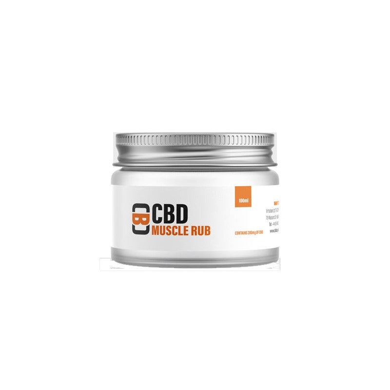 CBD Asylum 1000mg CBD 100ml Muscle Rub Balm (BUY 1 GET 2 FREE)