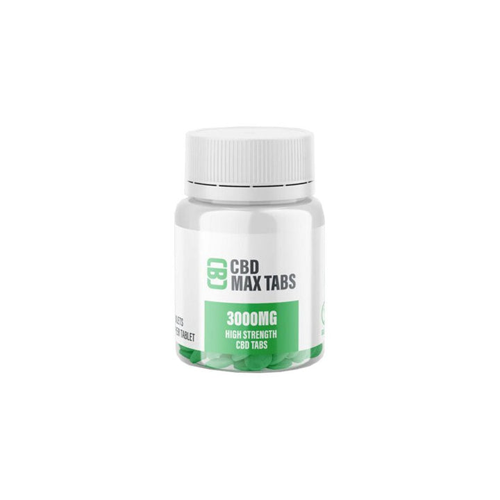 CBD Asylum 3000mg CBD Max Tablets - 100 Caps (BUY 1 GET 2 FREE)